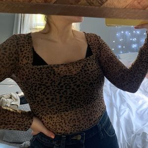 Sheer bodysuit